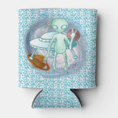 Alien Invader Koelbox Blikjeskoeler (Voorkant)