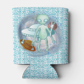 Alien Invader Koelbox Blikjeskoeler (Achterkant)