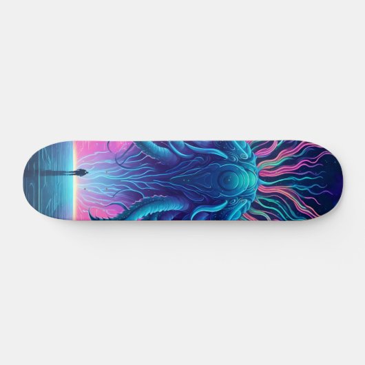 Alien Invader Persoonlijk Skateboard (Horizontaal)