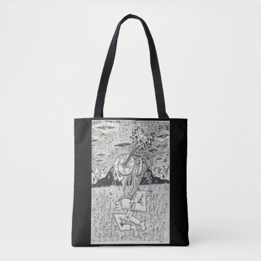 Alien Invasie, of, De Zaadlegging Tote Bag (Voorkant)
