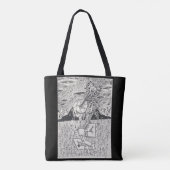 Alien Invasie, of, De Zaadlegging Tote Bag (Achterkant)