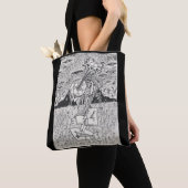 Alien Invasie, of, De Zaadlegging Tote Bag (Dichtbij)
