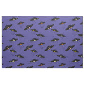 Alien Invasie UFO Gedrukt Stof (Fat Quarter)