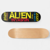ALIEN INVASION 2029 Skateboard (Horizontaal)