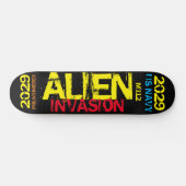ALIEN INVASION 2029 Skateboard (Horizontaal)