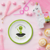 Alien Invasion, Birthday Papieren Bordje (Feest)