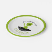 Alien Invasion, Birthday Papieren Bordje (Gekanteld)