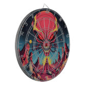 Alien Invasion Dartbord (Voorkant Links)