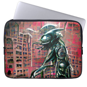 Alien Invasion Laptop Sleeve