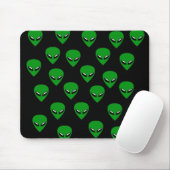 Alien Invasion Mousepad Muismat (Met muis)