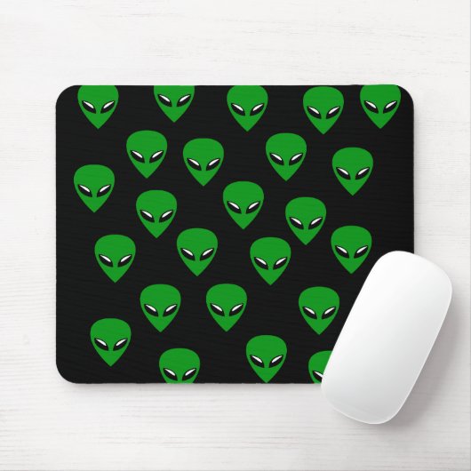 Alien Invasion Mousepad Muismat (Met muis)