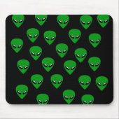 Alien Invasion Mousepad Muismat (Voorkant)