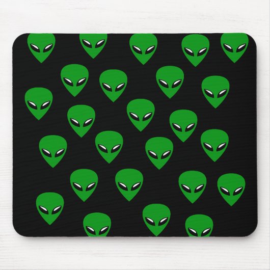 Alien Invasion Mousepad Muismat (Voorkant)