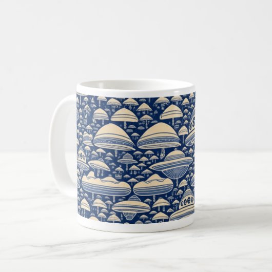 Alien Invasion Mug Koffiemok (Voorkant links)