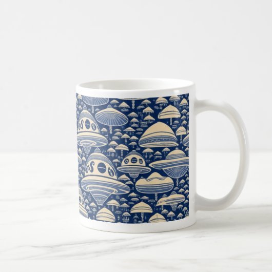Alien Invasion Mug Koffiemok (Rechts)