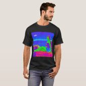 Alien Invasion Pop Art T-shirt (Voorkant volledig)