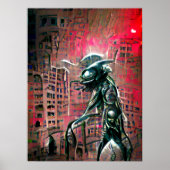 Alien Invasion Poster (Voorkant)