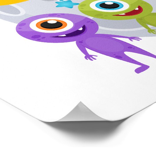 Alien Invasion Poster (Hoek)