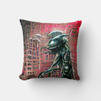 Alien Invasion Schort Kussen