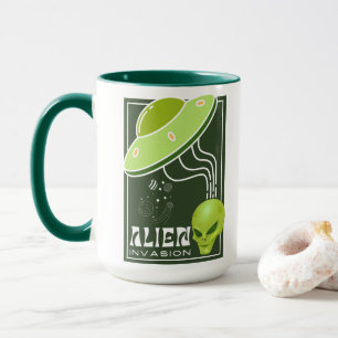 Alien Invasion UFO-sterrenstelsel Mok