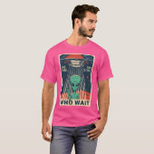 Alien Invasion UFO T-shirt (Voorkant volledig)