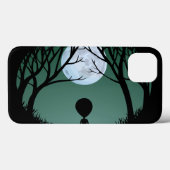 Alien iPad Case Cute Grey E.T. iPad Case (Achterkant (horizontaal))