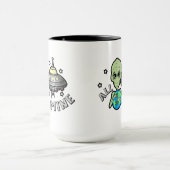 Alien Is Van Mij 15 oz Koffiemok Mok (Midden)
