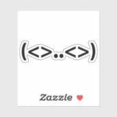 ALIEN Japans Emoticon Sticker (Vel)