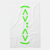 ALIEN Japans Emoticon Theedoek (Verticaal)