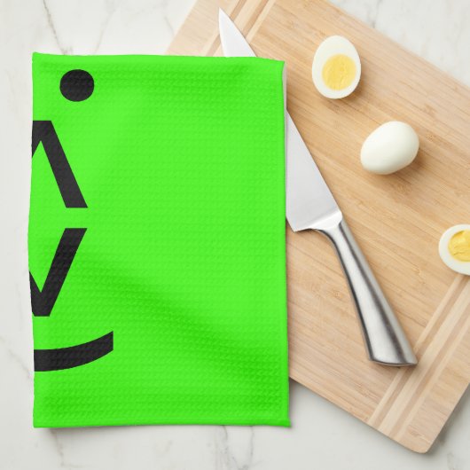 ALIEN Japans Emoticon Theedoek (Quarter Fold)