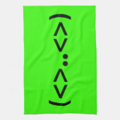 ALIEN Japans Emoticon Theedoek (Verticaal)