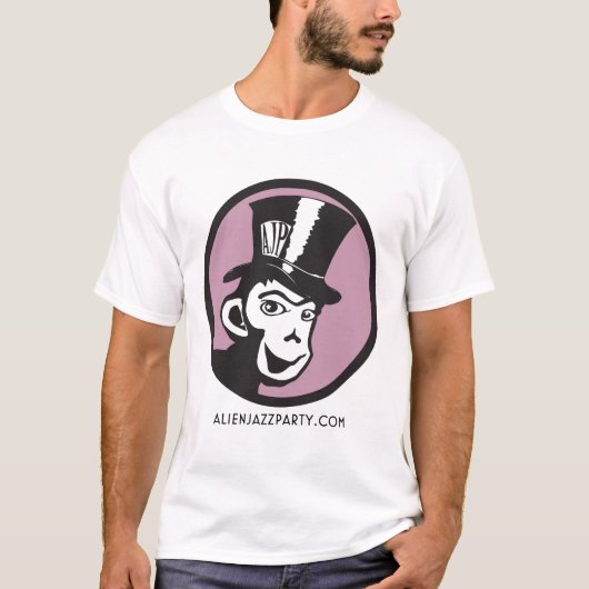Alien Jazz Party T-Shirt (Voorkant)