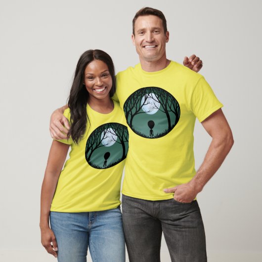 Alien Jersey Mannen T-shirt (Unisex)