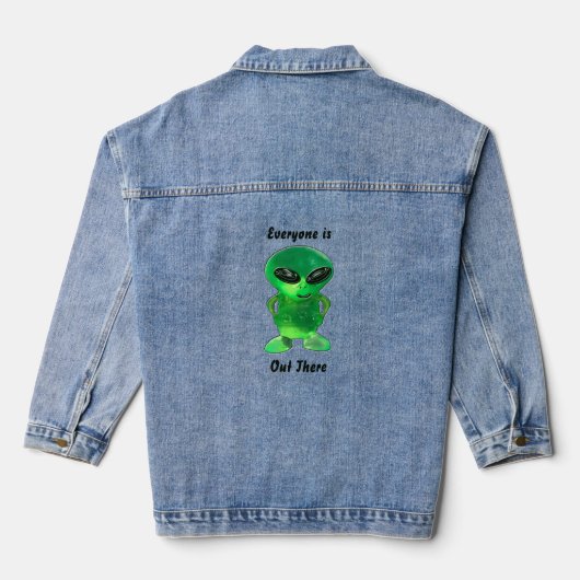 Alien Jewel Denim Jacket (Achterkant)