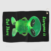 Alien Jewel Golfhanddoek (Horizontaal)