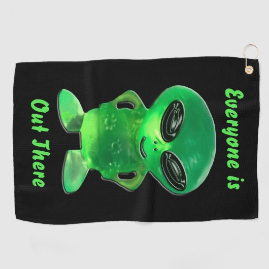 Alien Jewel Golfhanddoek (Horizontaal)