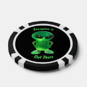 Alien Jewel Poker Chips (Enkel)
