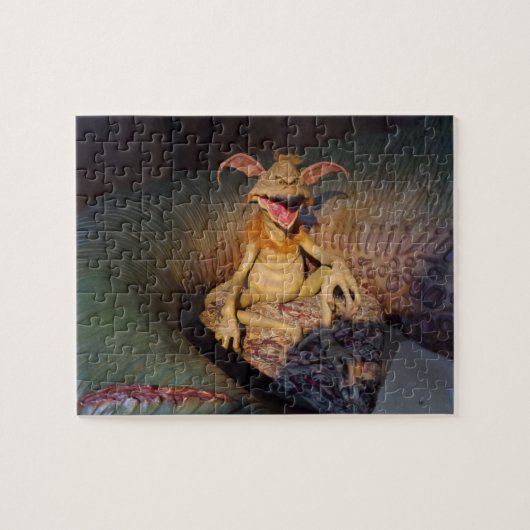 Alien Jigzaag Puzzle Legpuzzel (Horizontaal)