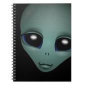 Alien Journal Cute ET Notitieboeken Journal Sketch (Voorkant)