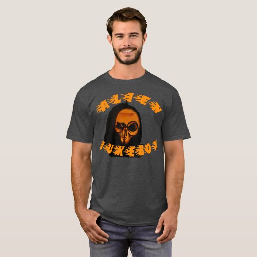 Alien Jukebox - Rockin' Guitar T Shirt - (Voorkant volledig)