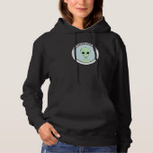 Alien Just Give Me Some Space Round Hoodie (Voorkant)