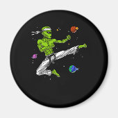 Alien Karate Martial Arts Magneet (Voorkant)