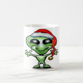 Alien Kerstmis Koffiemok (Center)