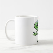 Alien Kerstmis Koffiemok (Links)