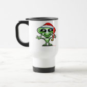 Alien Kerstmis Reisbeker (Links)