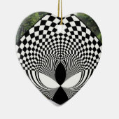 Alien - Kijken naar jou! Keramisch Ornament (Rechts)