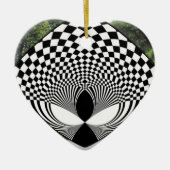 Alien - Kijken naar jou! Keramisch Ornament (Voorkant)