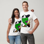 Alien komt in vrede t-shirt (Unisex)