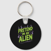 Alien kostuum  sleutelhanger (Voorkant)