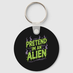 Alien kostuum sleutelhanger